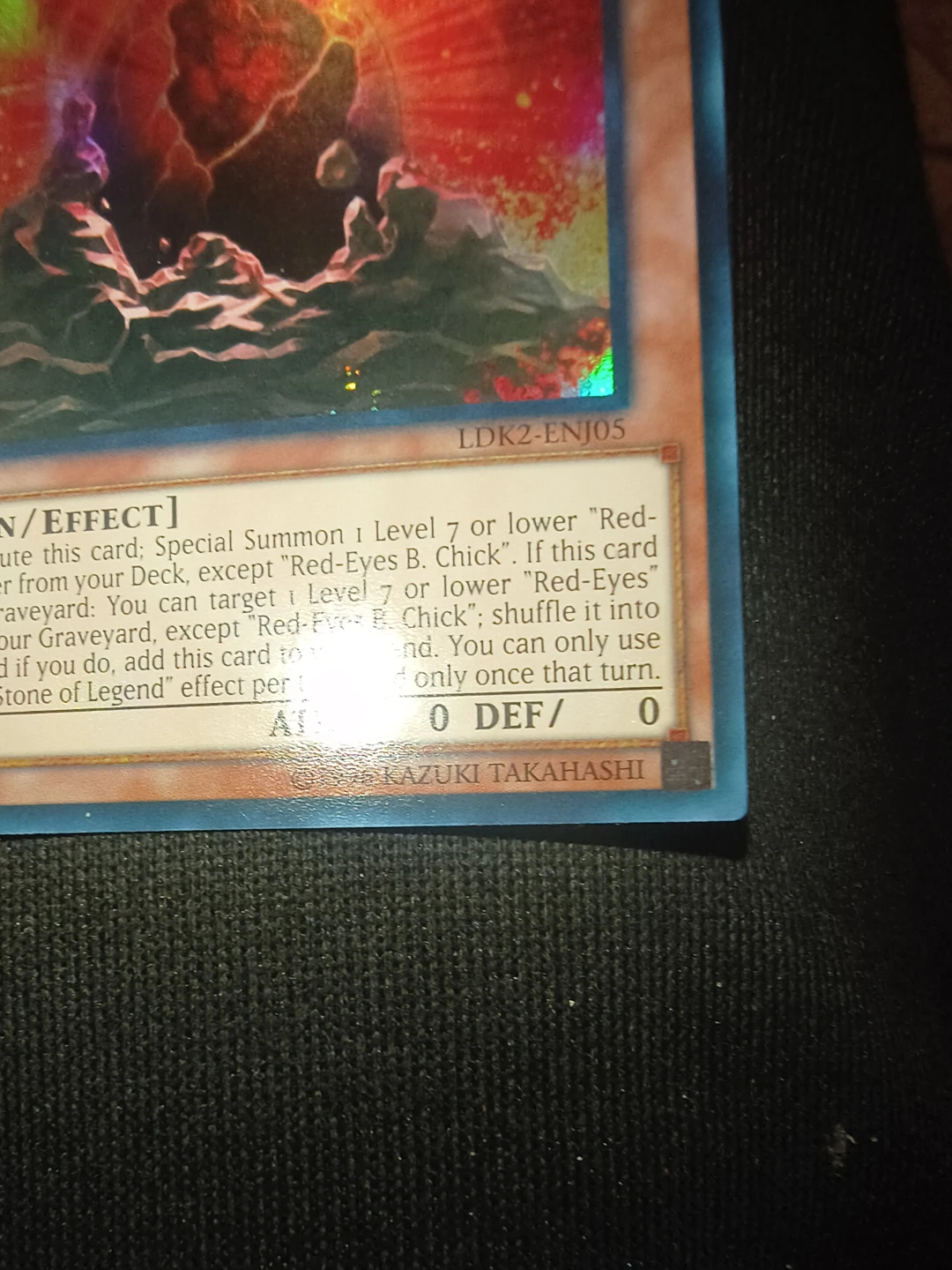 Yu-Gi-Oh! The Black Stone of Legend LDK2-ENJ05 - photo 3