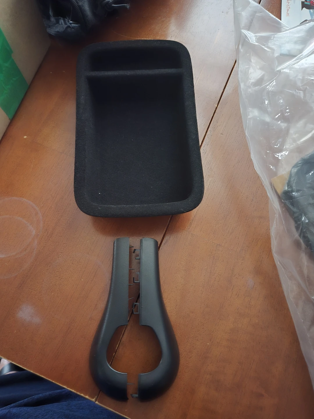 Dodge Journey Black Car Seat Organizer Tray