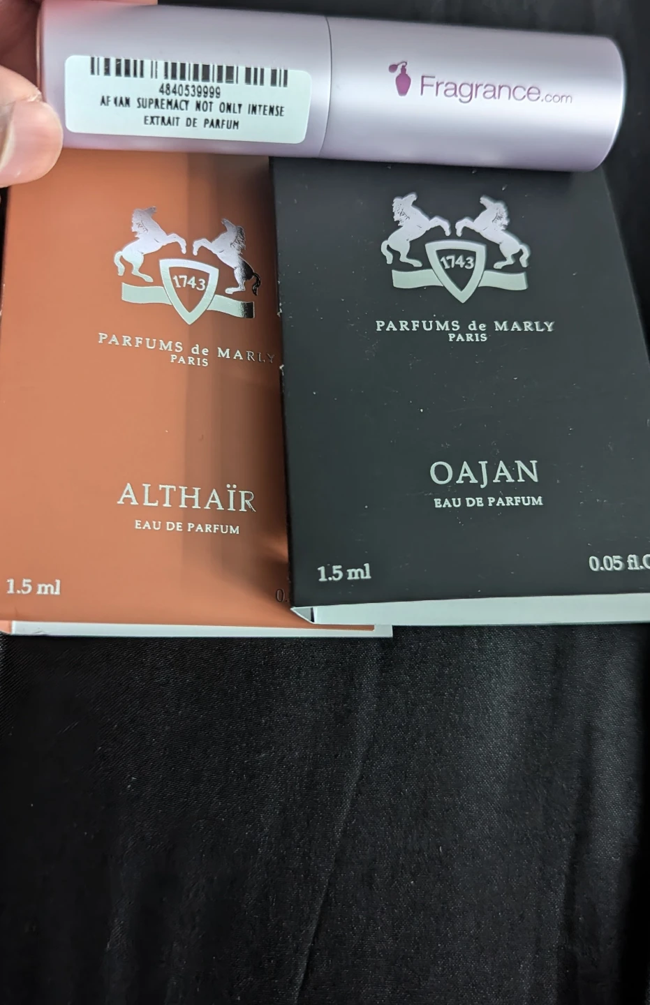 Parfums de Marly Althair & Oajan Eau de Parfum Samples