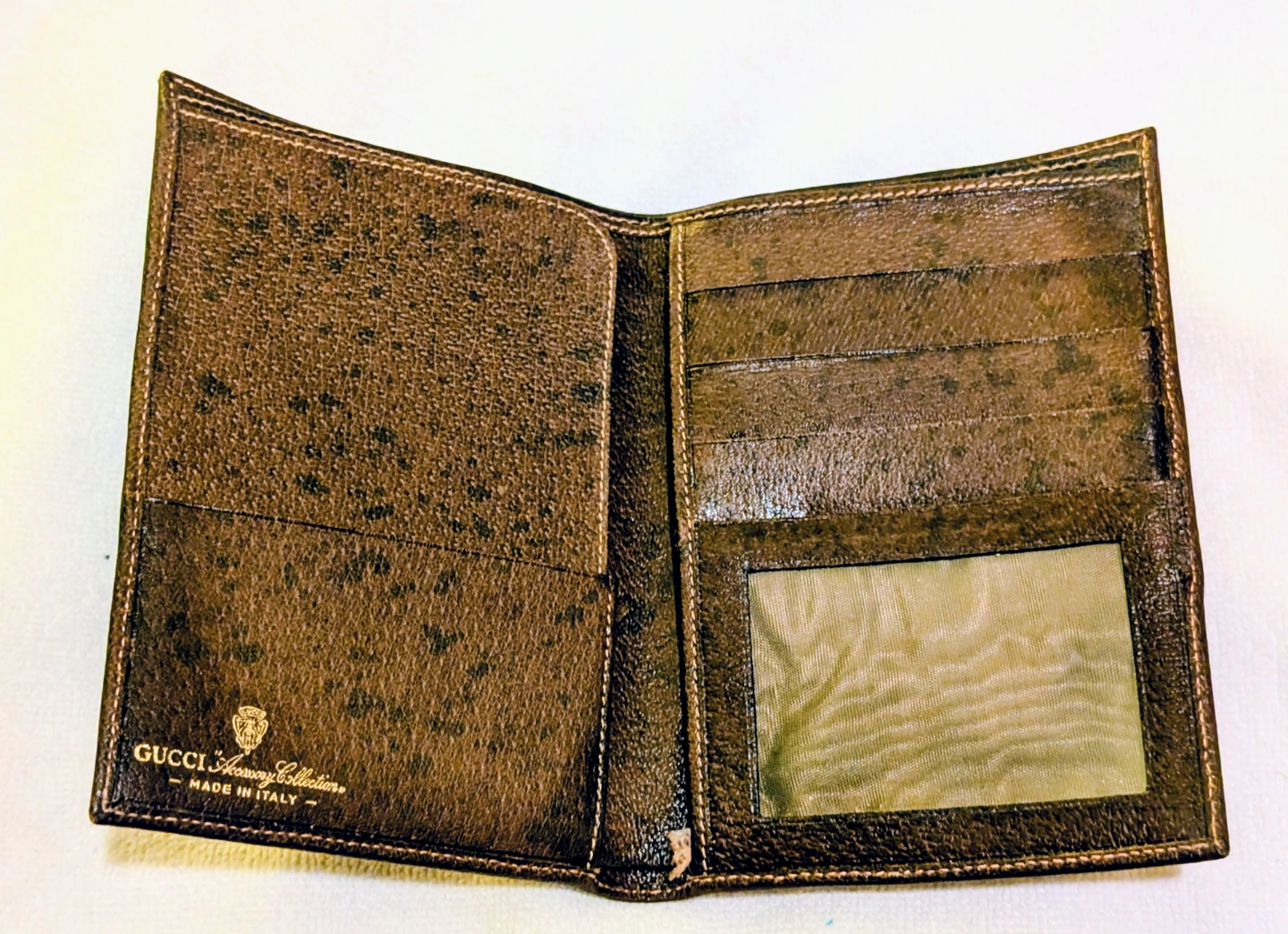 Gucci Monogram Ladies Bi-Fold Wallet