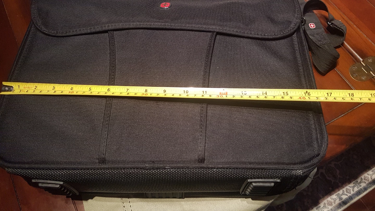 Wenger Black Laptop Bag Messenger Bag - photo 3