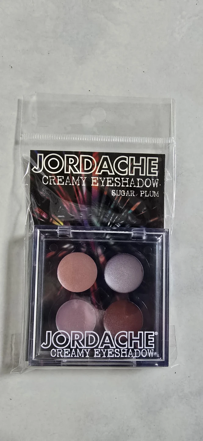 Jordache Creamy Eyeshadow Palette (Nude & Sugar Plum)