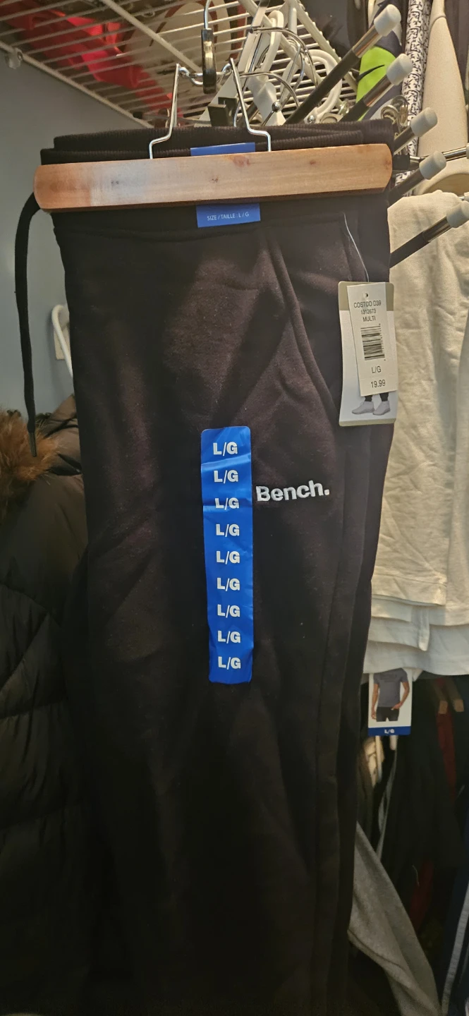 Bench Black Joggers Pants Size L/G