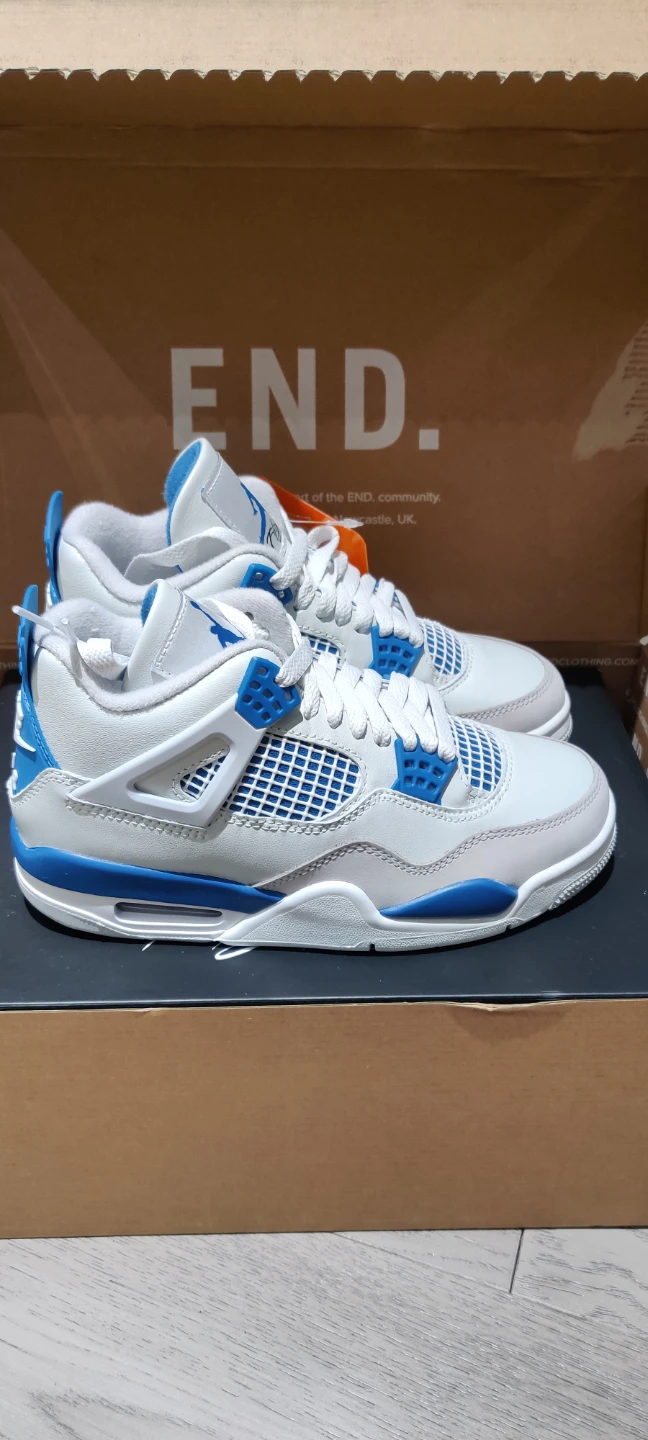 Air Jordan 4 Retro Military Blue AJ4 / Size 4M 5.5W