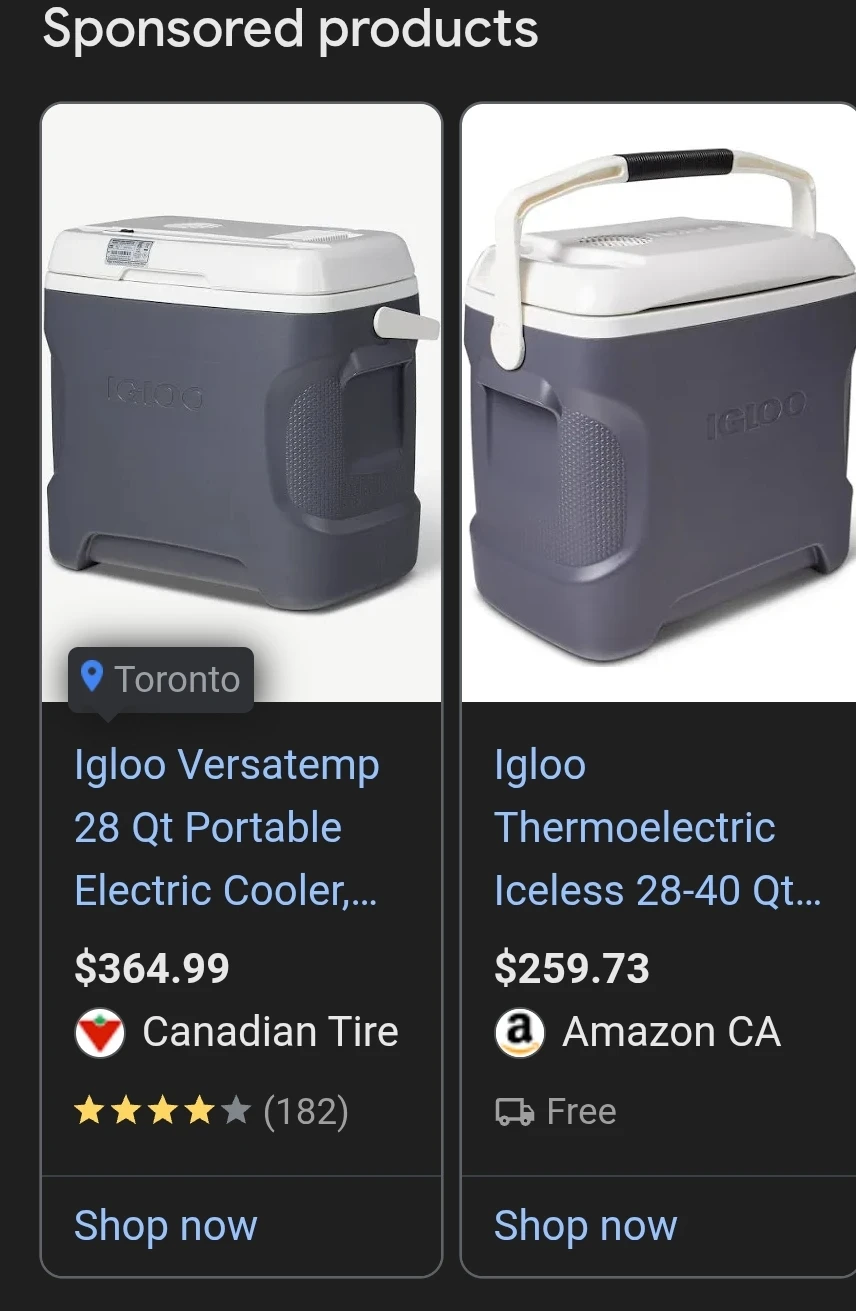Igloo Versatemp 28 Qt Thermoelectric Cooler