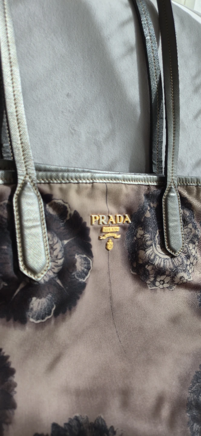 Prada Floral Design Tote Bag - photo 2