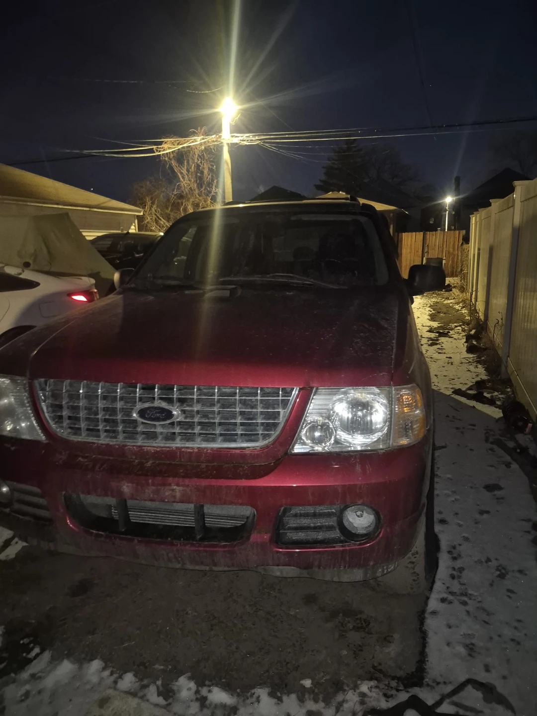 Red Ford Explorer SUV - photo 2