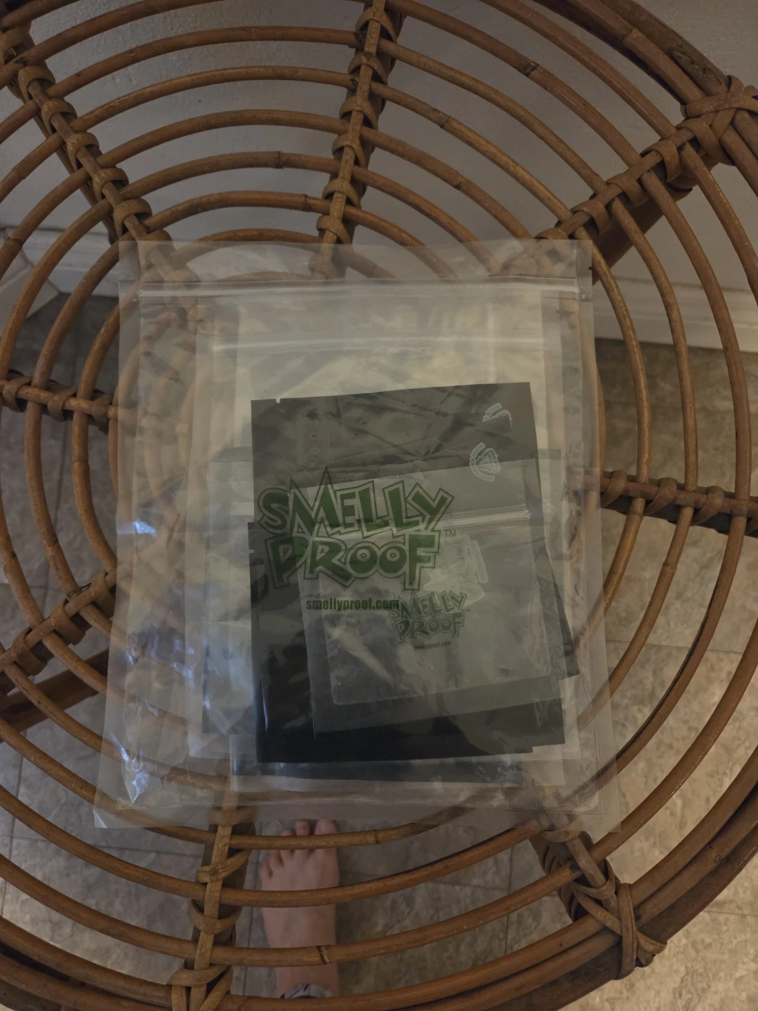 Smelly Proof Resealable Bags