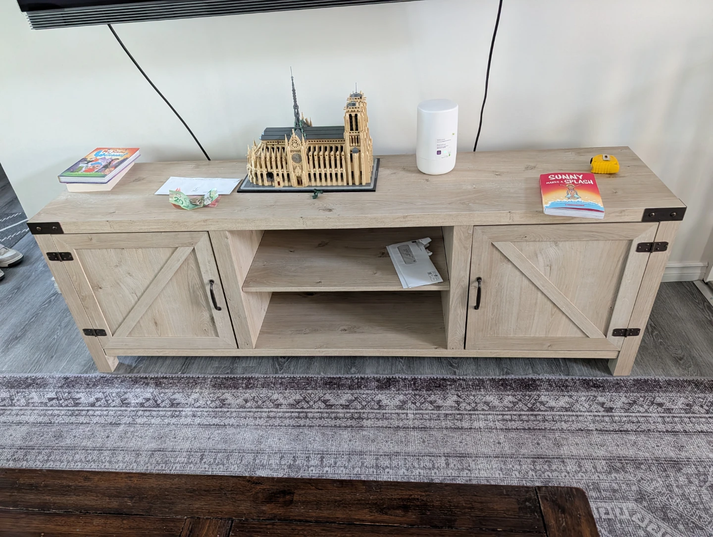 Light Oak TV Stand