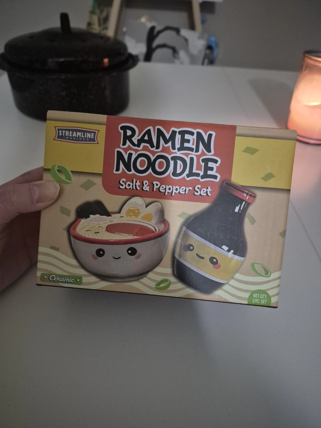 Streamline Ramen Noodle Salt & Pepper Shaker Set