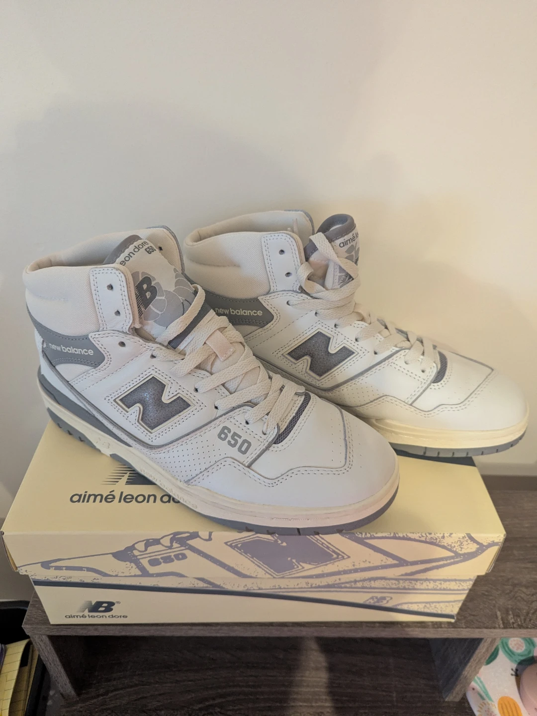 New Balance Aimé Leon Dore 650 High-Top Sneakers