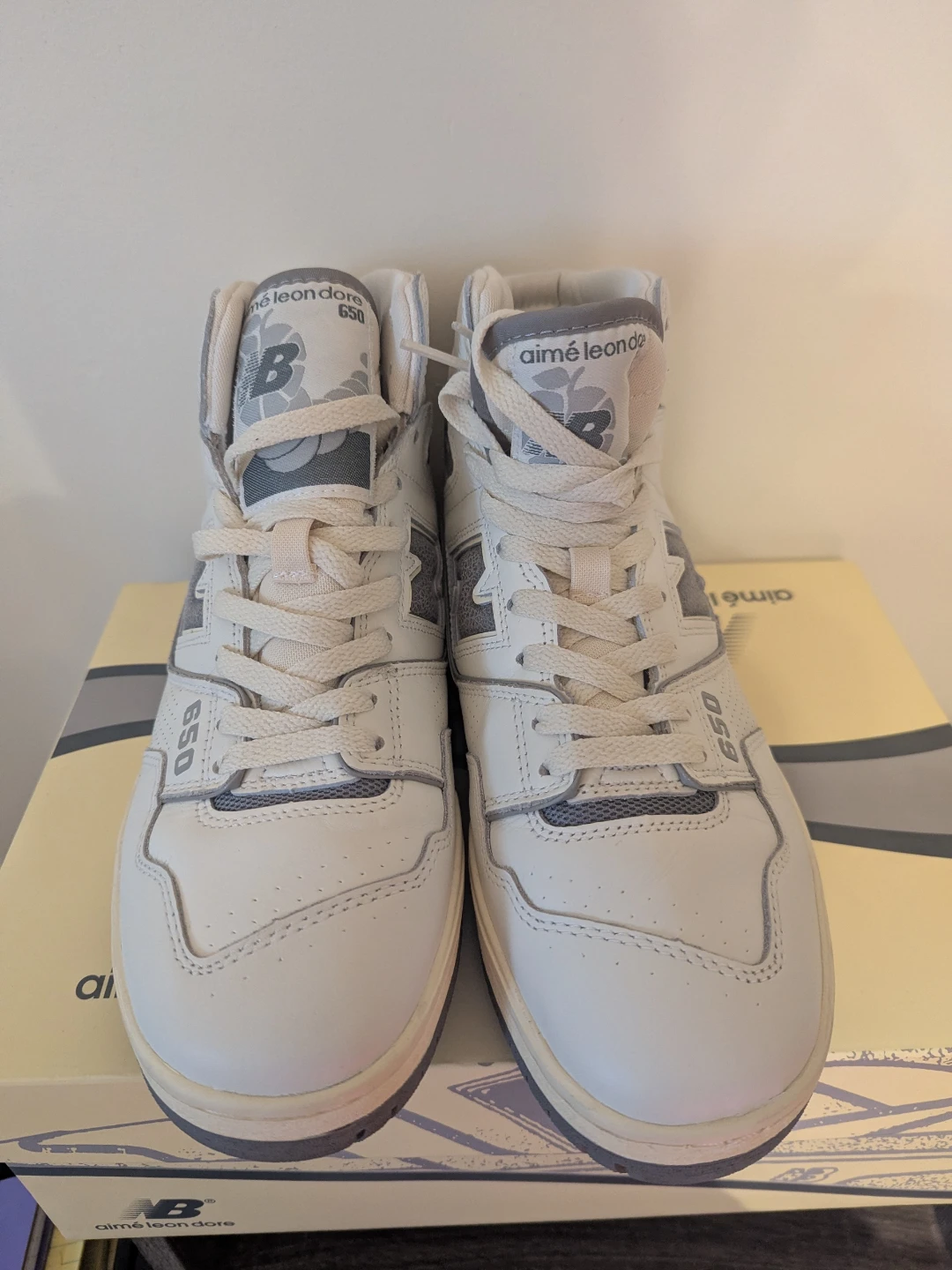 New Balance Aimé Leon Dore 650 High-Top Sneakers - photo 2