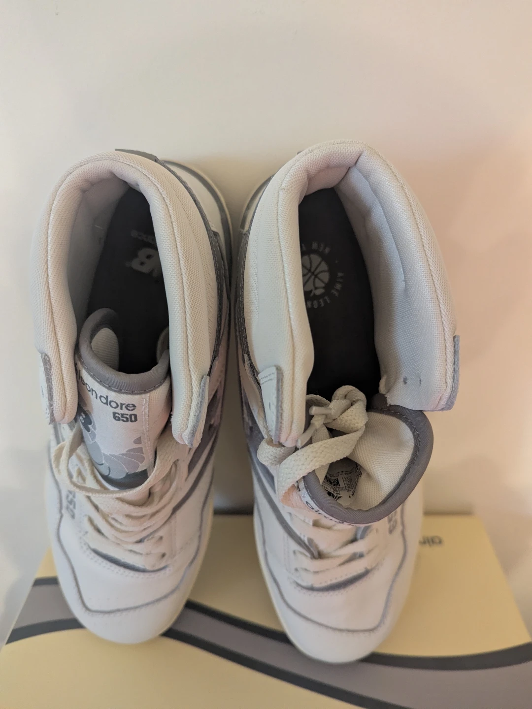 New Balance Aimé Leon Dore 650 High-Top Sneakers - photo 3