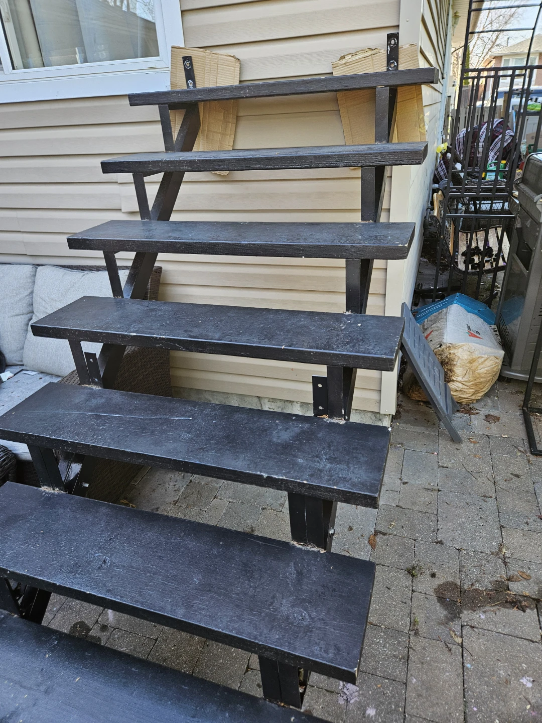 Black Outdoor Staircase - photo 3