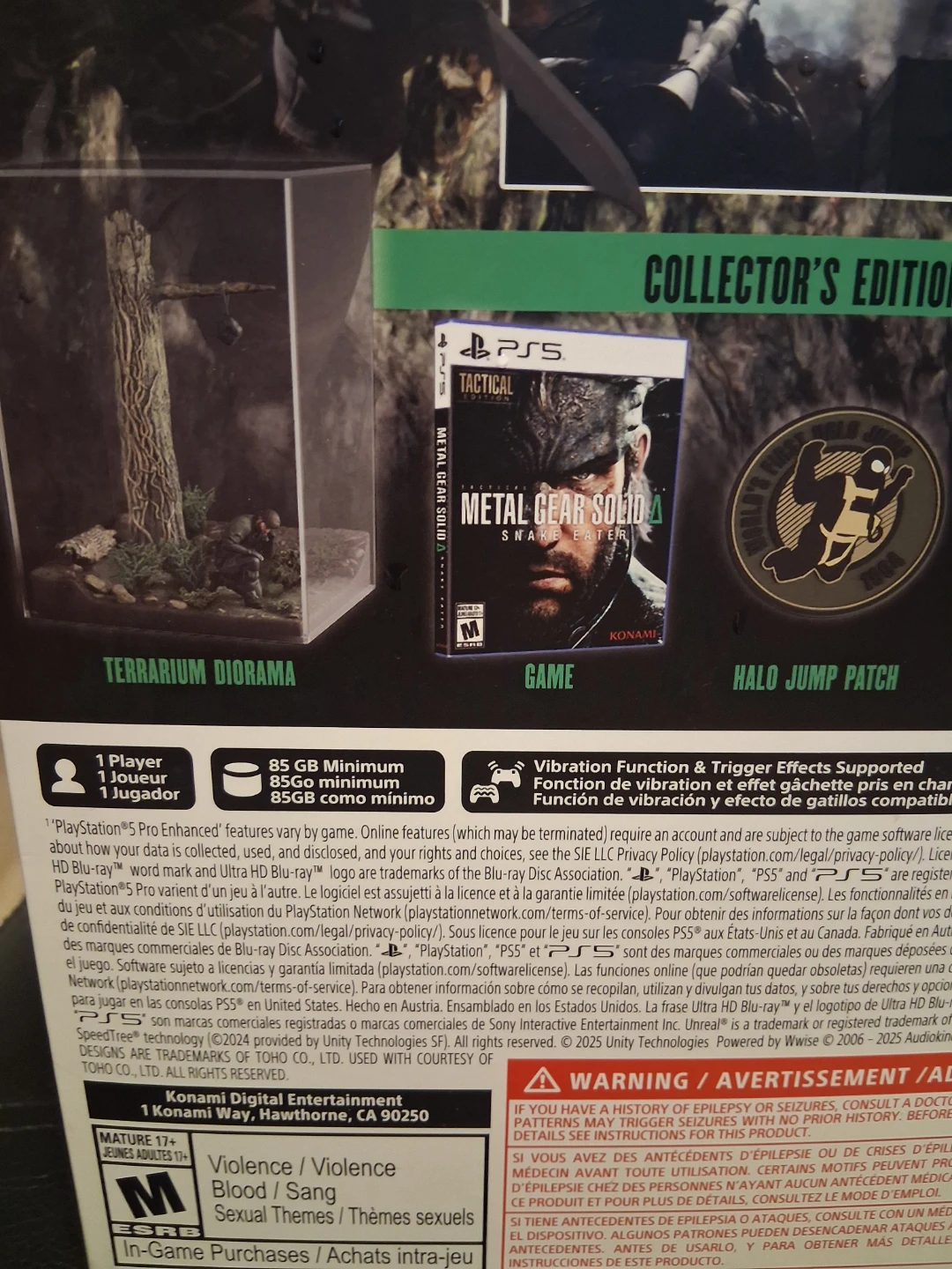 Metal Gear Solid Snake Eater Collector's Edition - photo 4