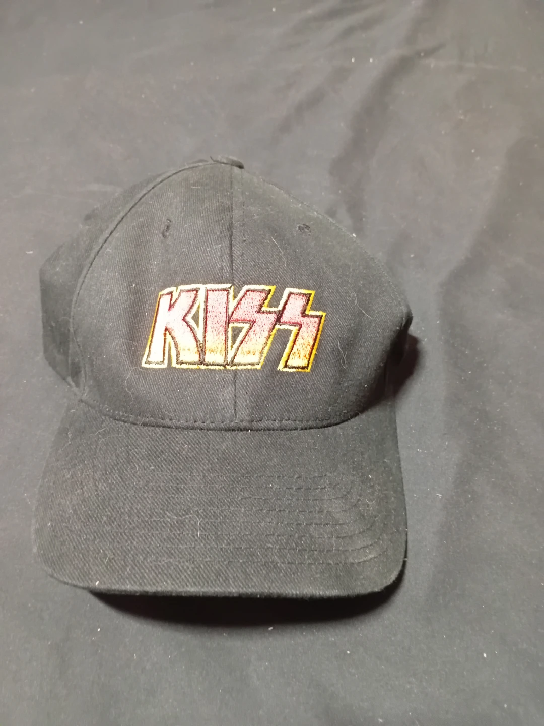 KISS "The Hottest Show on Earth" Black Baseball Cap