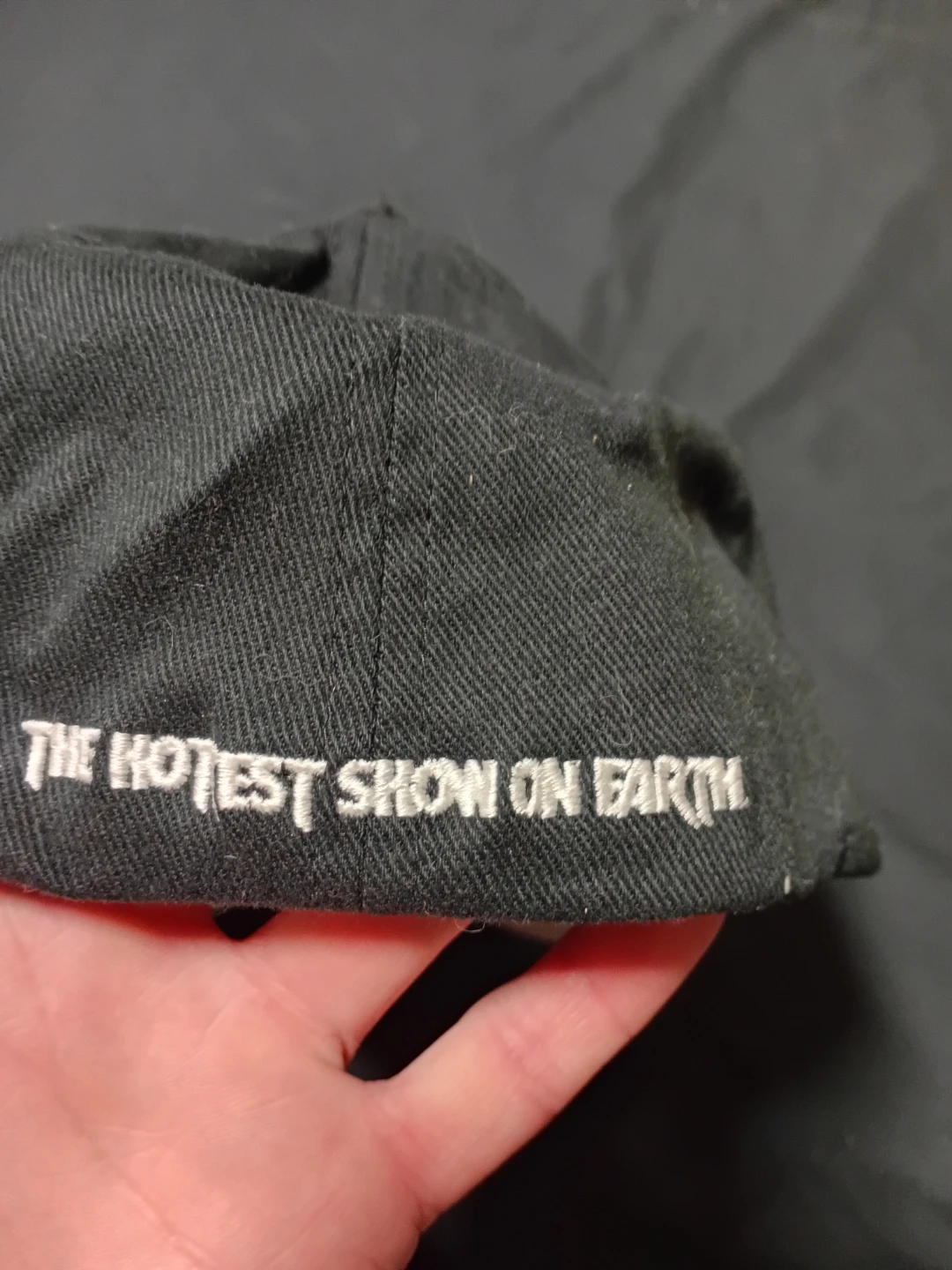 KISS "The Hottest Show on Earth" Black Baseball Cap - photo 2