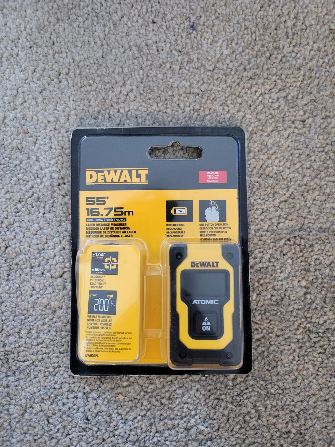 DeWalt DW055PL Atomic Laser Distance Measurer