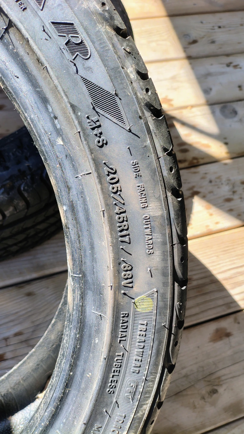 Goodyear Tires (2) 205/55R17 - photo 4