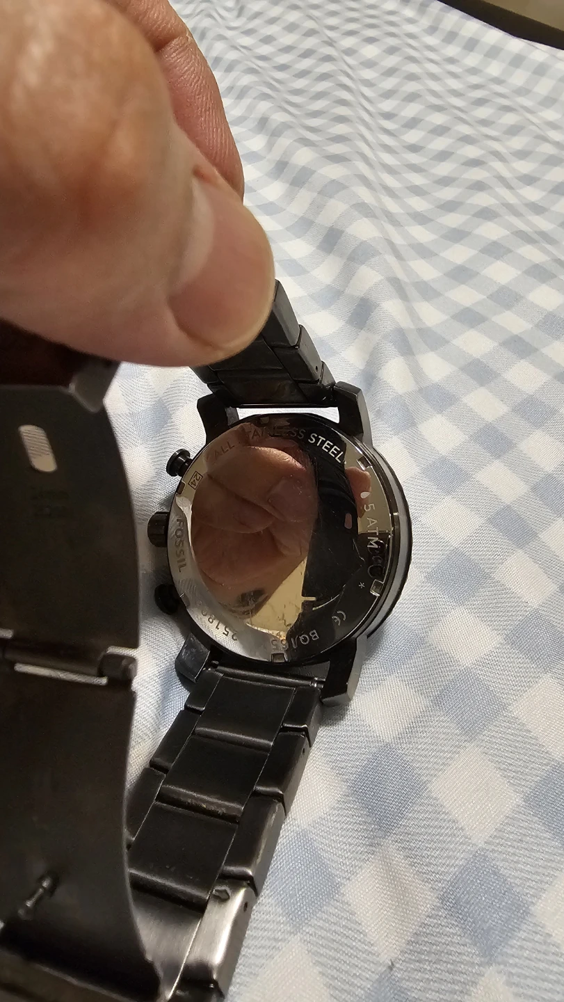 Fossil Gunmetal Steel Watch 50mm - photo 2