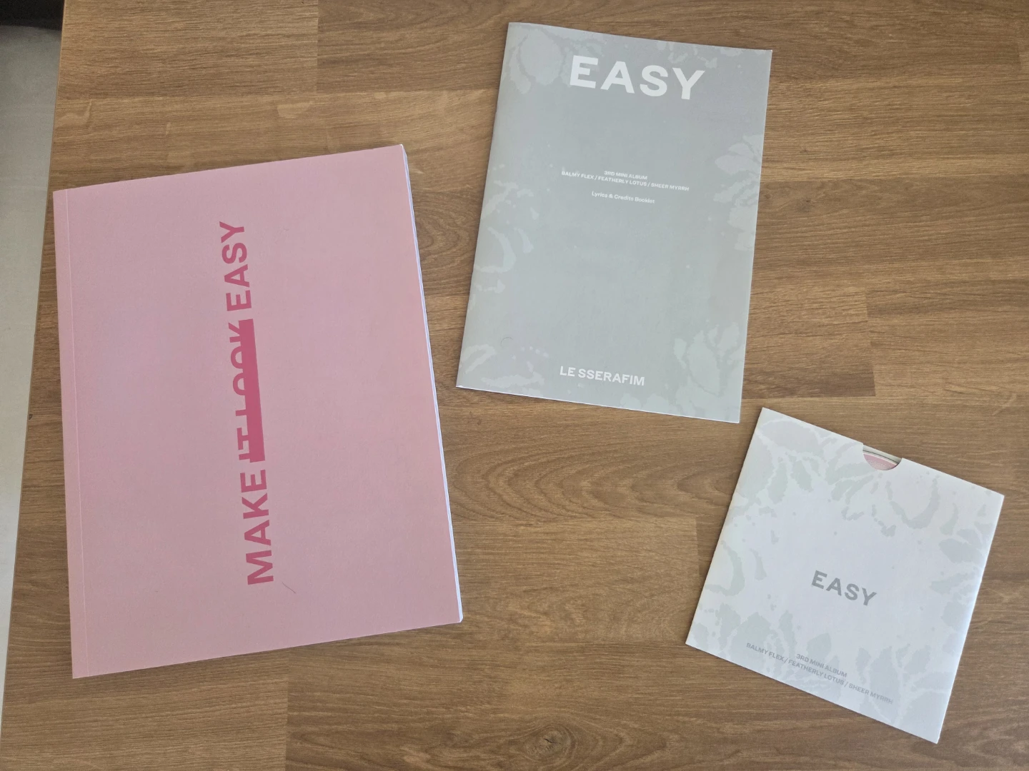 Le Sserafim Easy 3rd mini album vol 1 balmy flex - photo 3