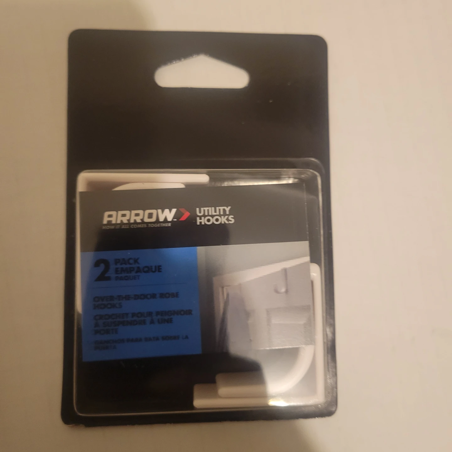 Arrow head utility hooks for robes 2 pack - photo 3