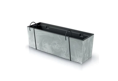 Balcony Planter Box with Metal Hangers self watering. - photo 2
