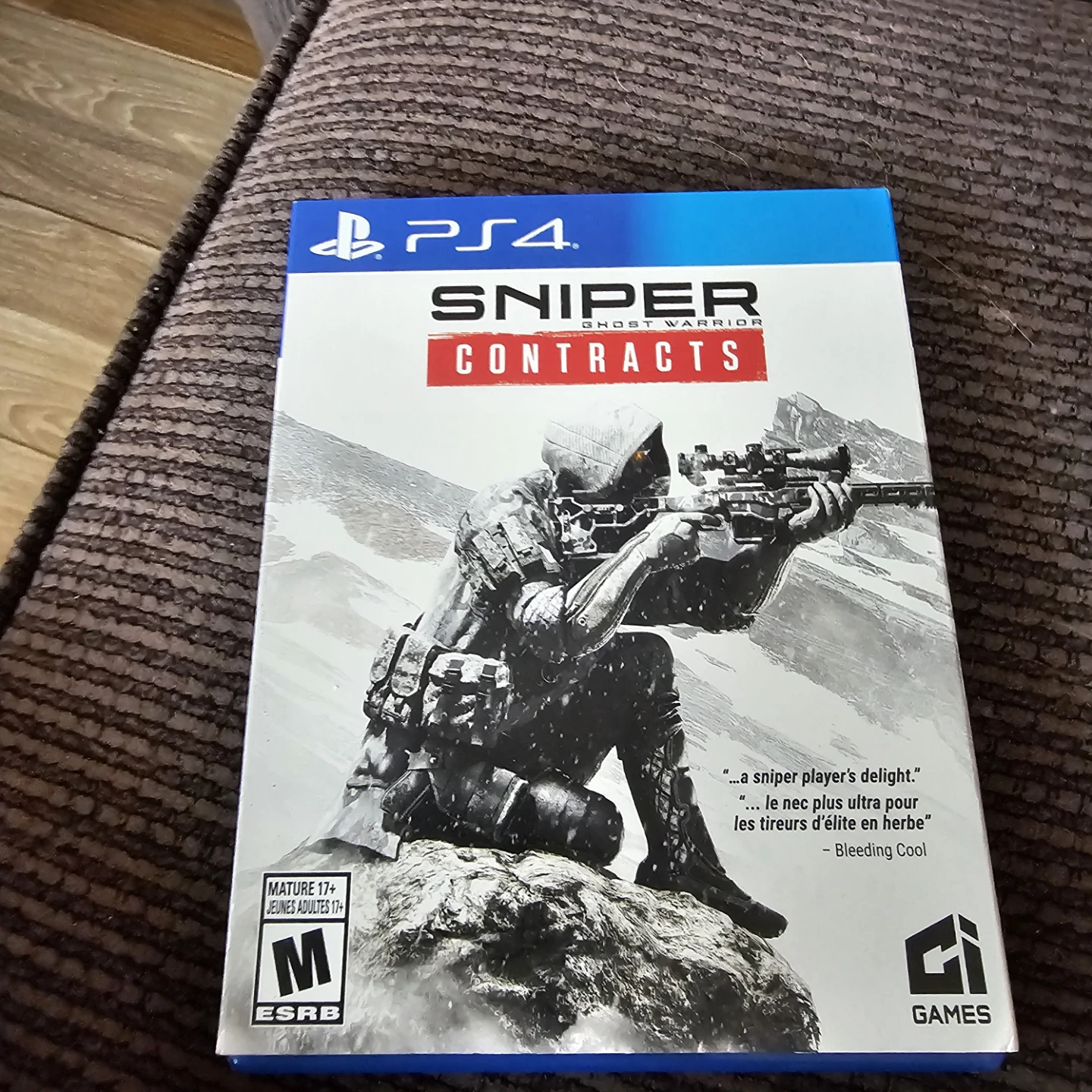 PlayStation 4 Sniper Ghost Warrior Contracts