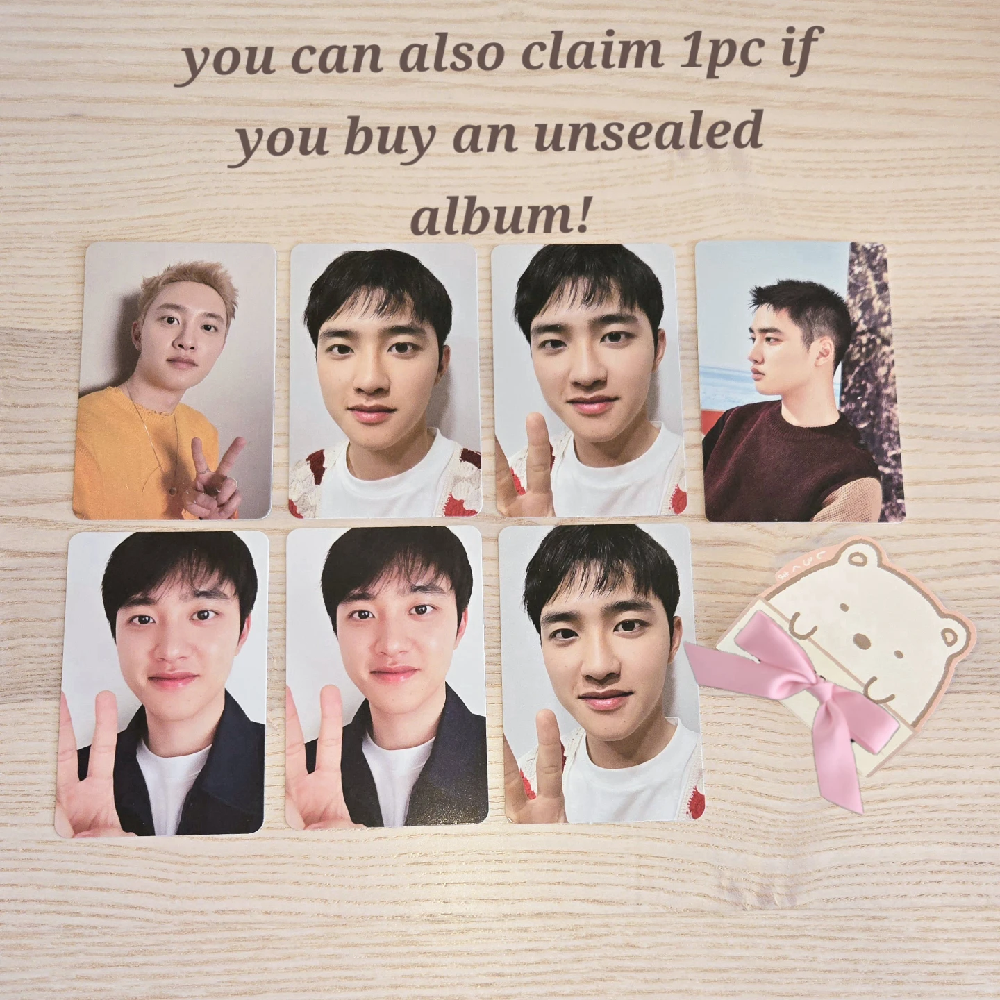 KPOP EXO D.O. KYUNGSOO GOODIES!