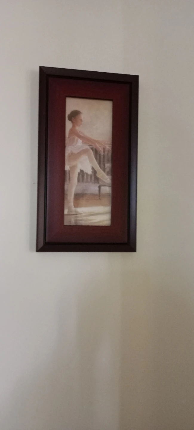 Framed Ballet Dancer Wall Art - photo 2