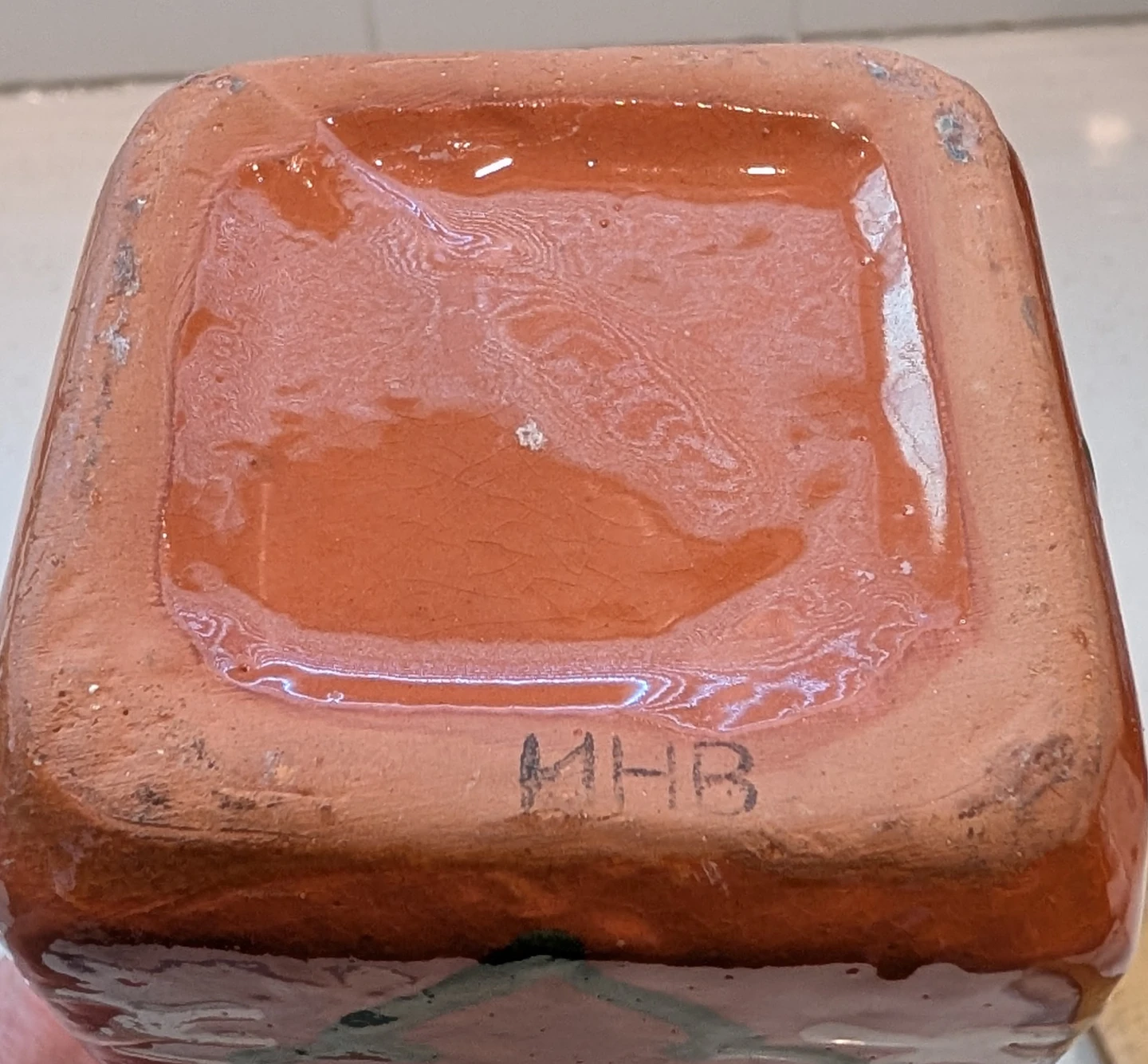 Terra Cotta Glazed Decanter - photo 2