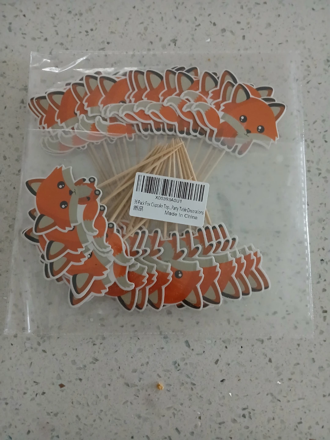 36 Pack Fox Cupcake Toppers - photo 2
