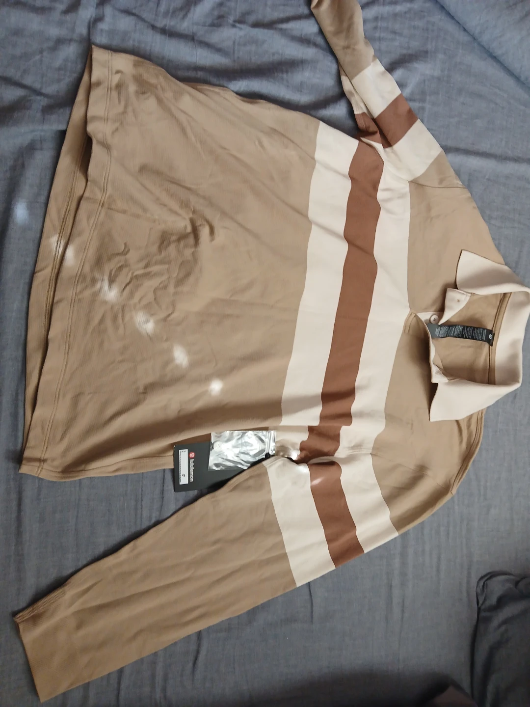 Lululemon Striped Long Sleeve Rugby Shirt