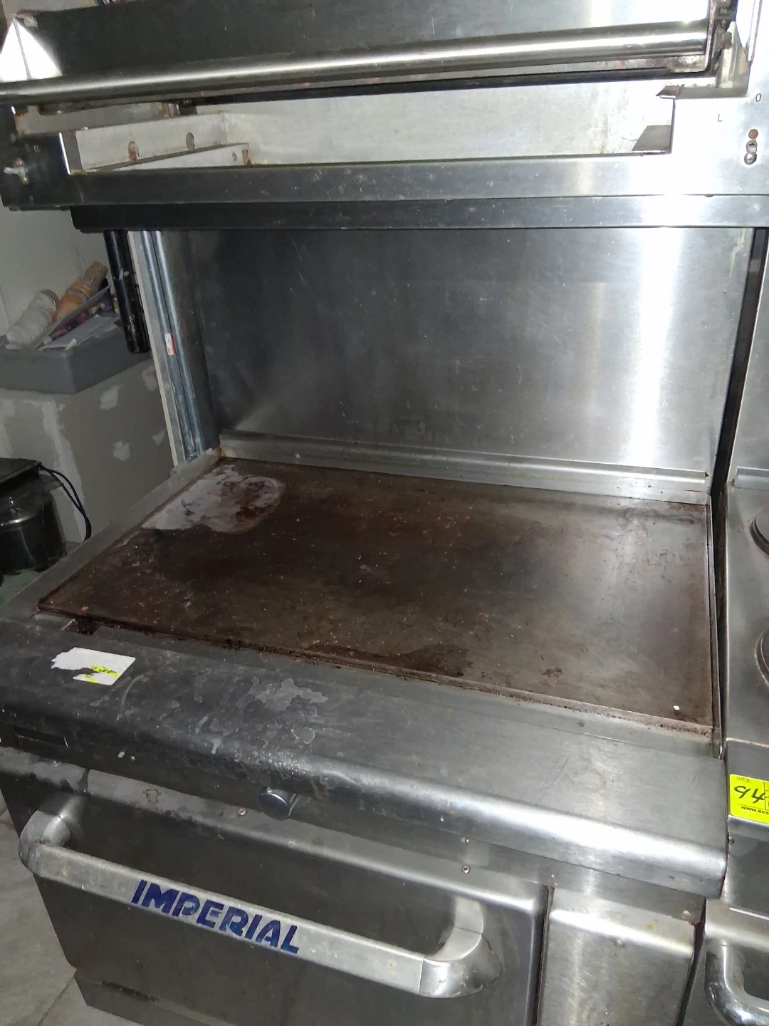 Imperial Commercial Griddle Range