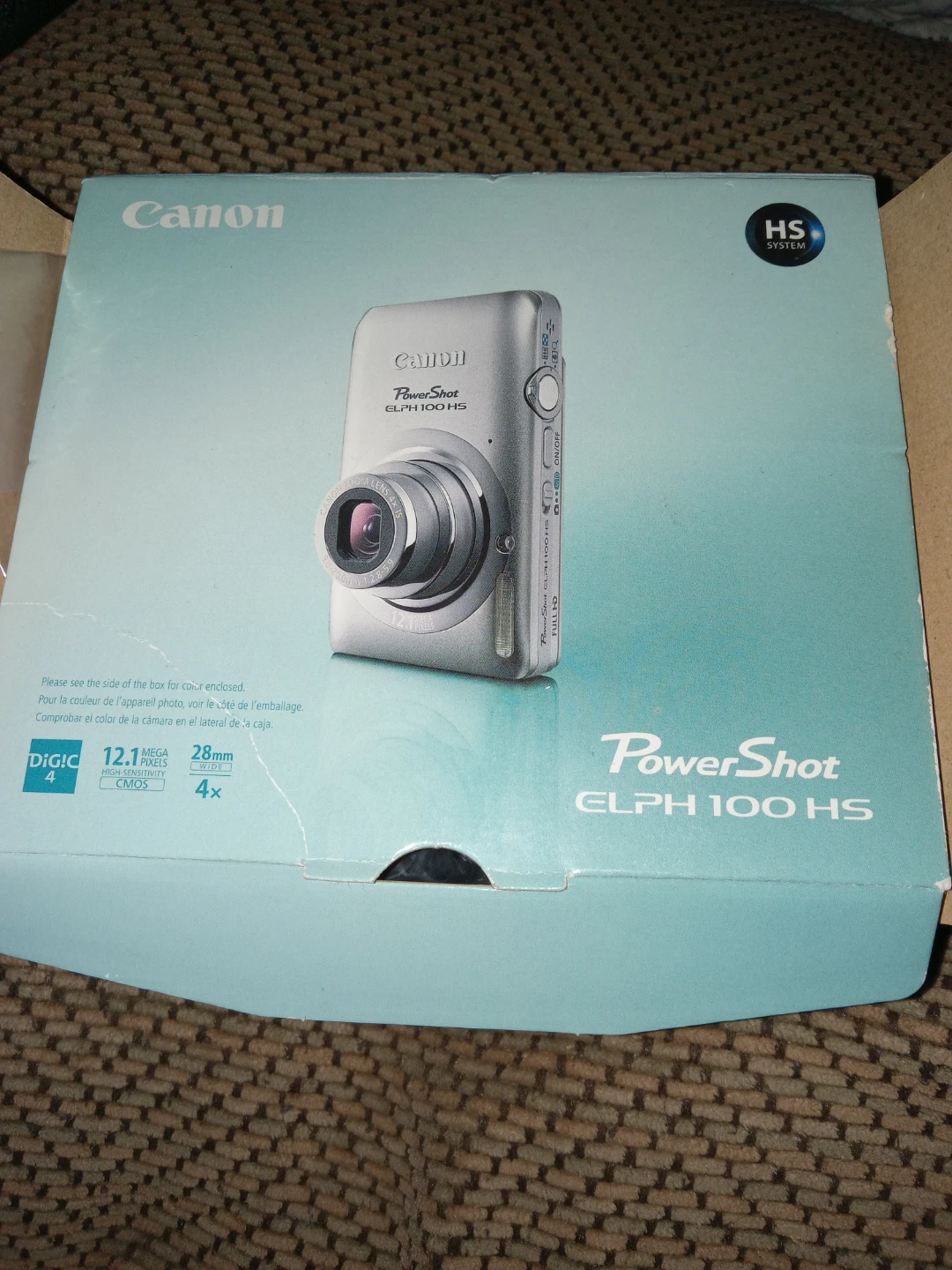 Canon PowerShot ELPH 100 HS Digital Camera - photo 4