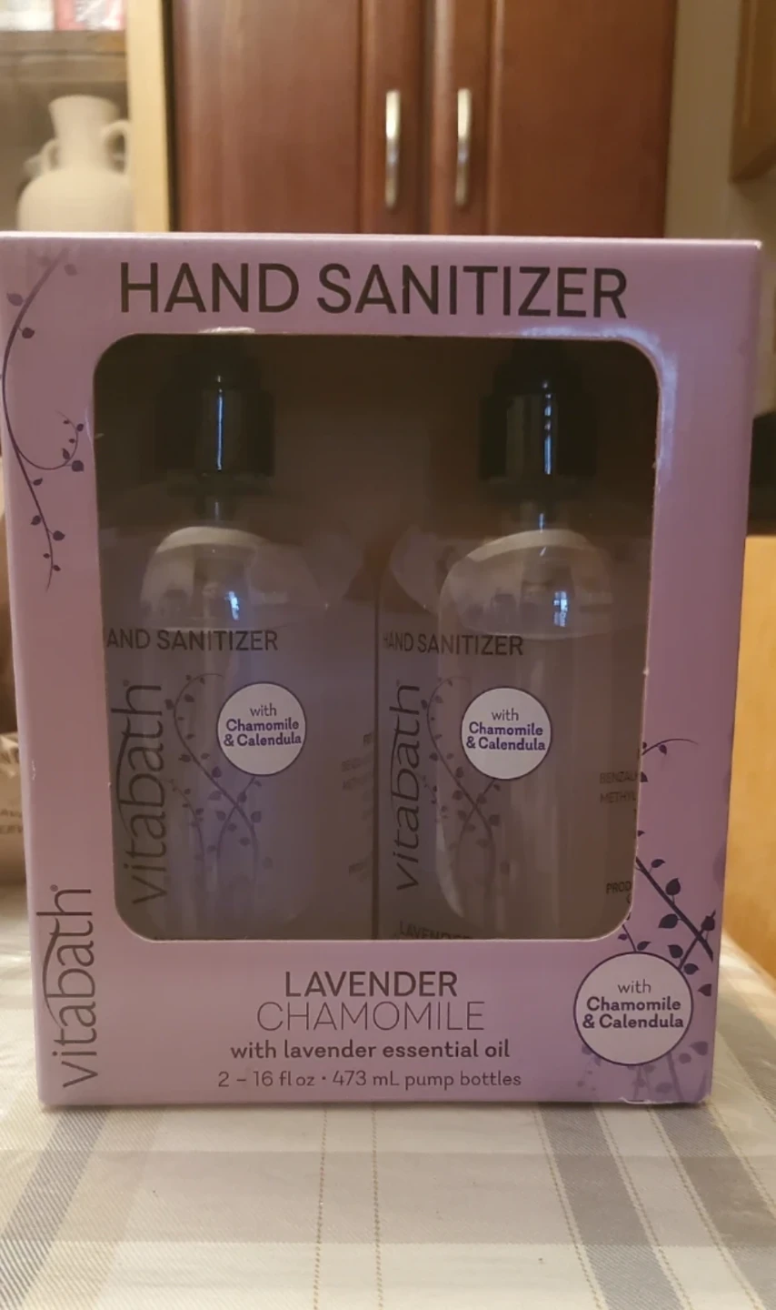 Vitabath Lavender Chamomile Hand Sanitizer 2-Pack