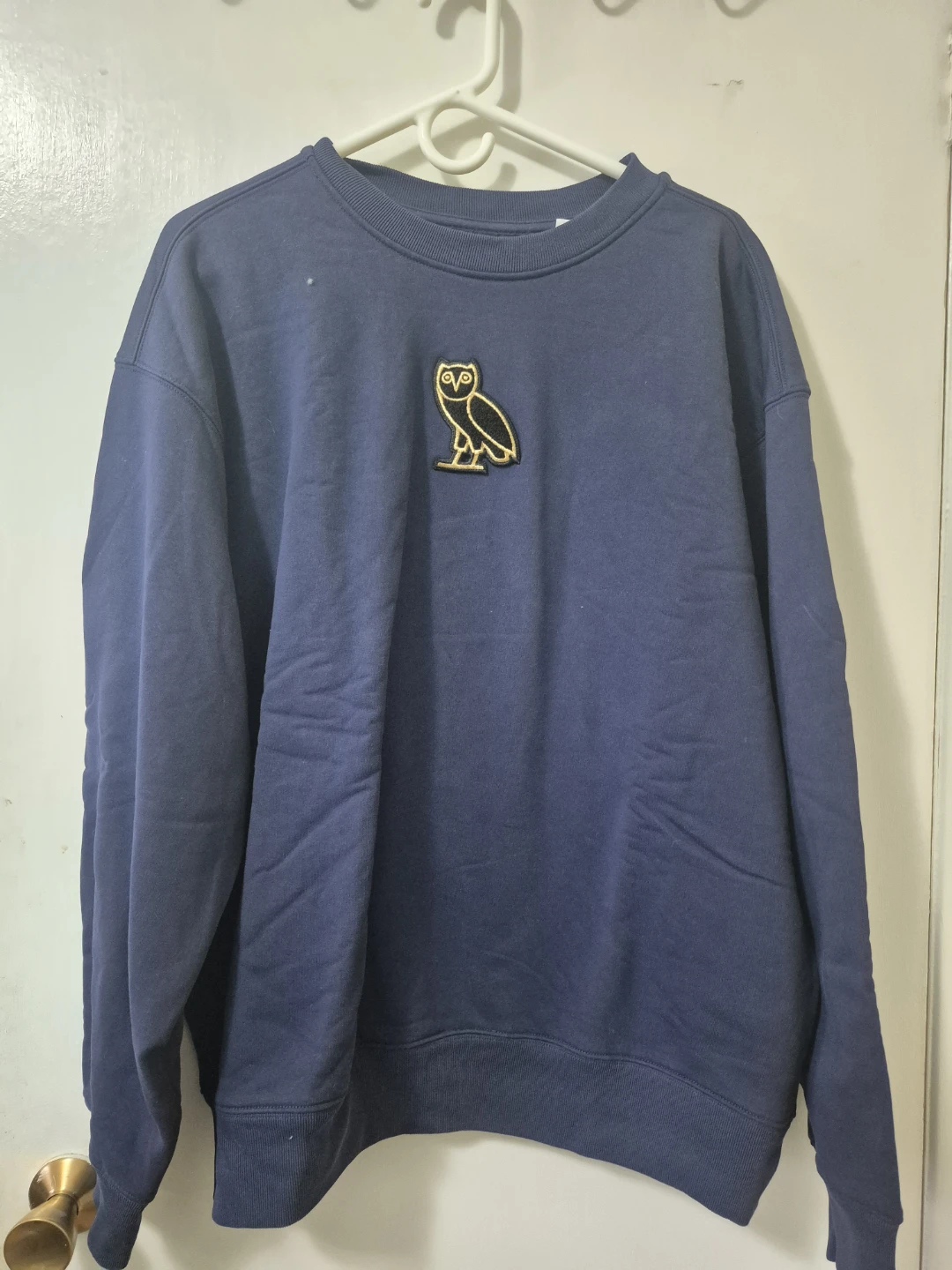 OVO Owl Crewneck Sweatshirt Navy