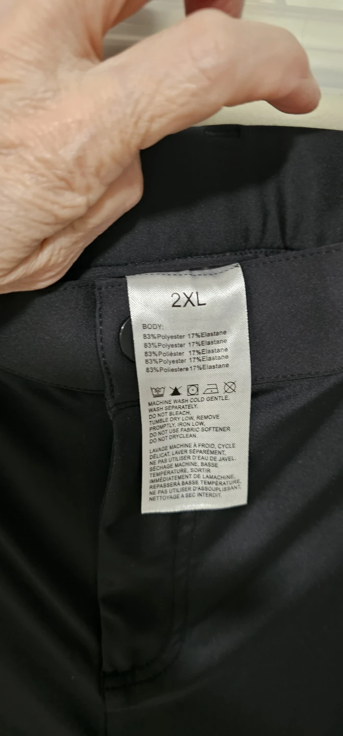 Black Jogger Pants Size 2XL - photo 2