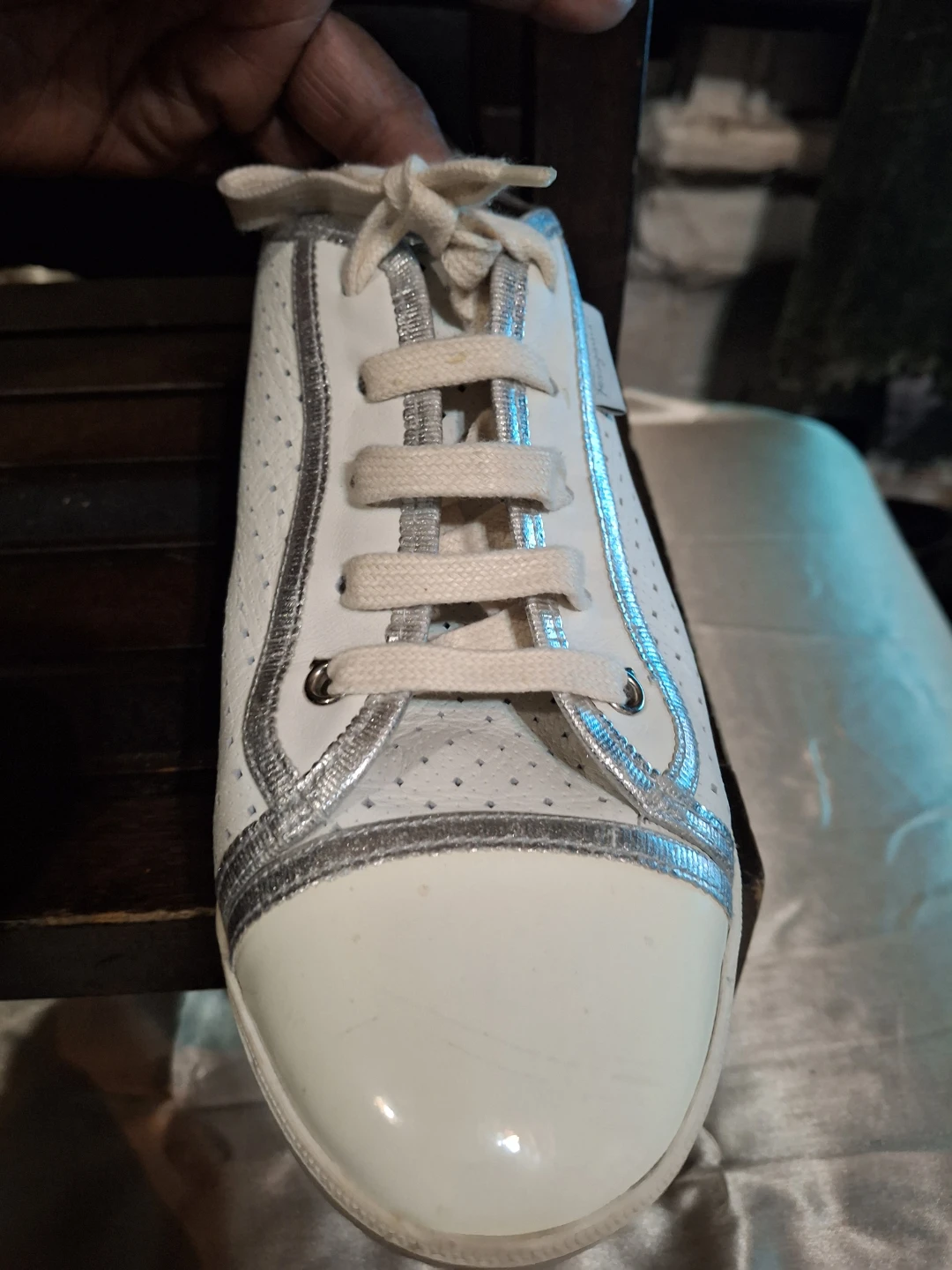 Ladies dressy designer sneakers