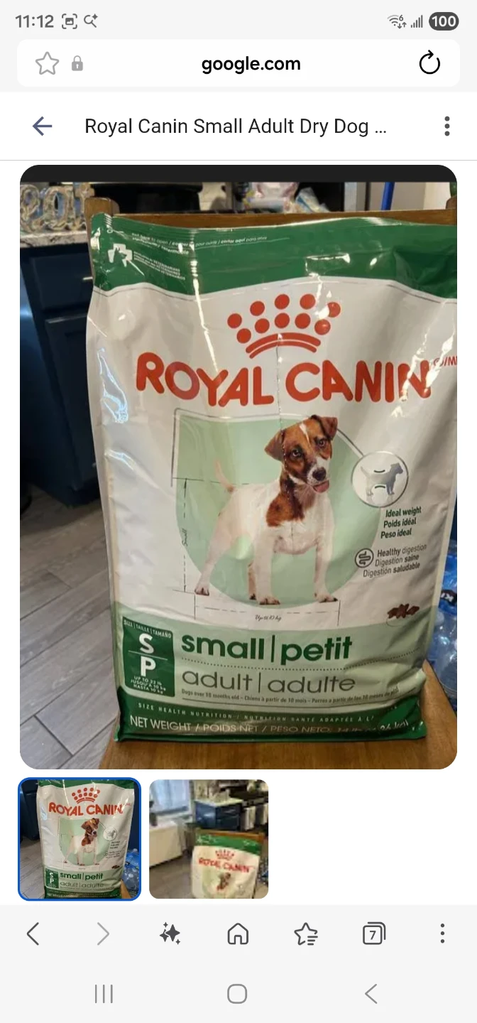 Royal Canin Small Adult Dry Dog Food