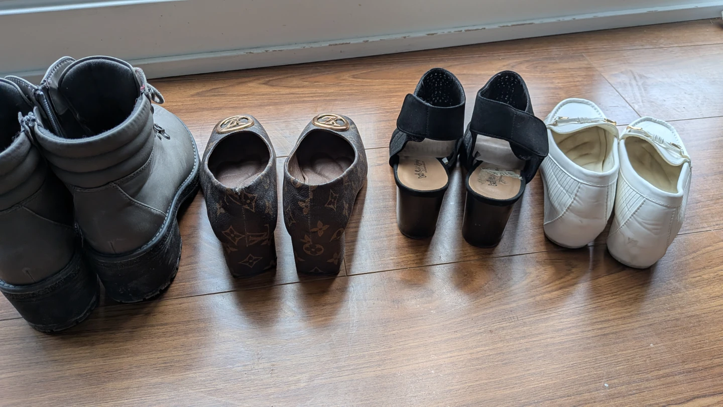 4 pairs of Gently Used Women's Footwear - photo 2