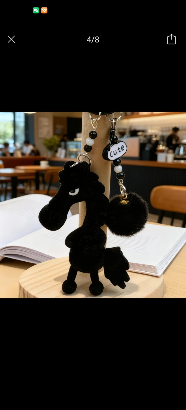 Super Cute Horse Keychain (Not Regular Plush) - photo 4