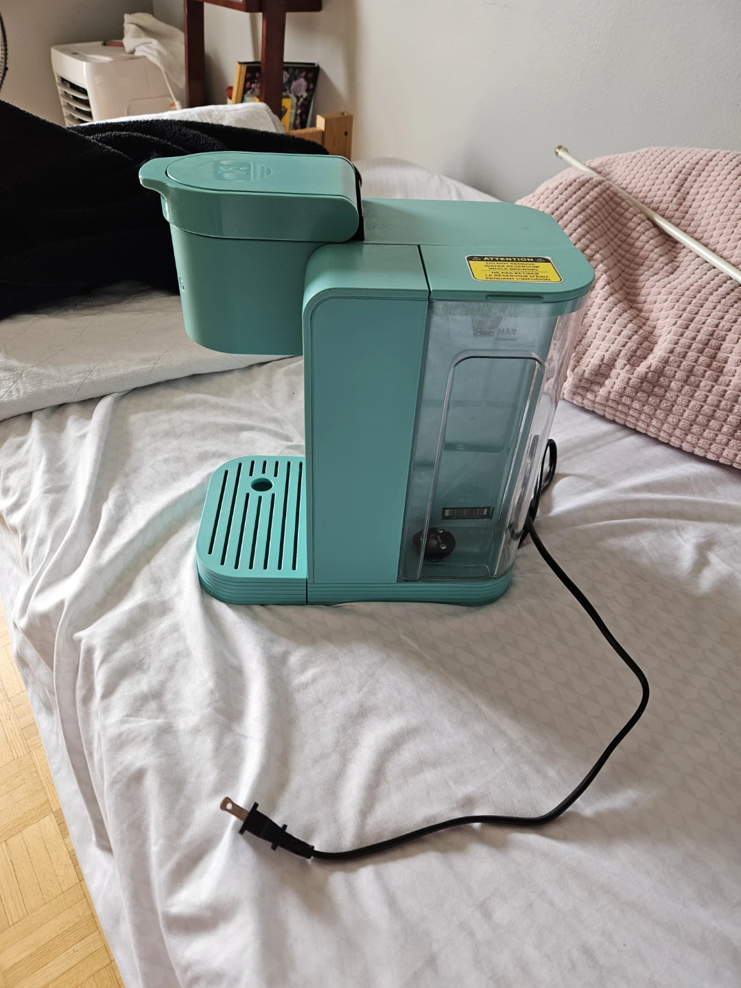 Teal Keurig Single Serve Coffee Maker