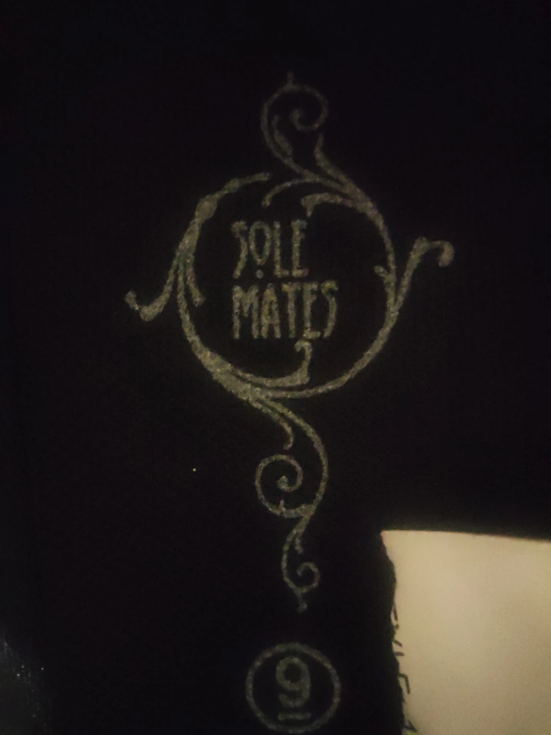 Sole Mates Black & White Polka Dot Slip-On Shoes Size 9 New - photo 5