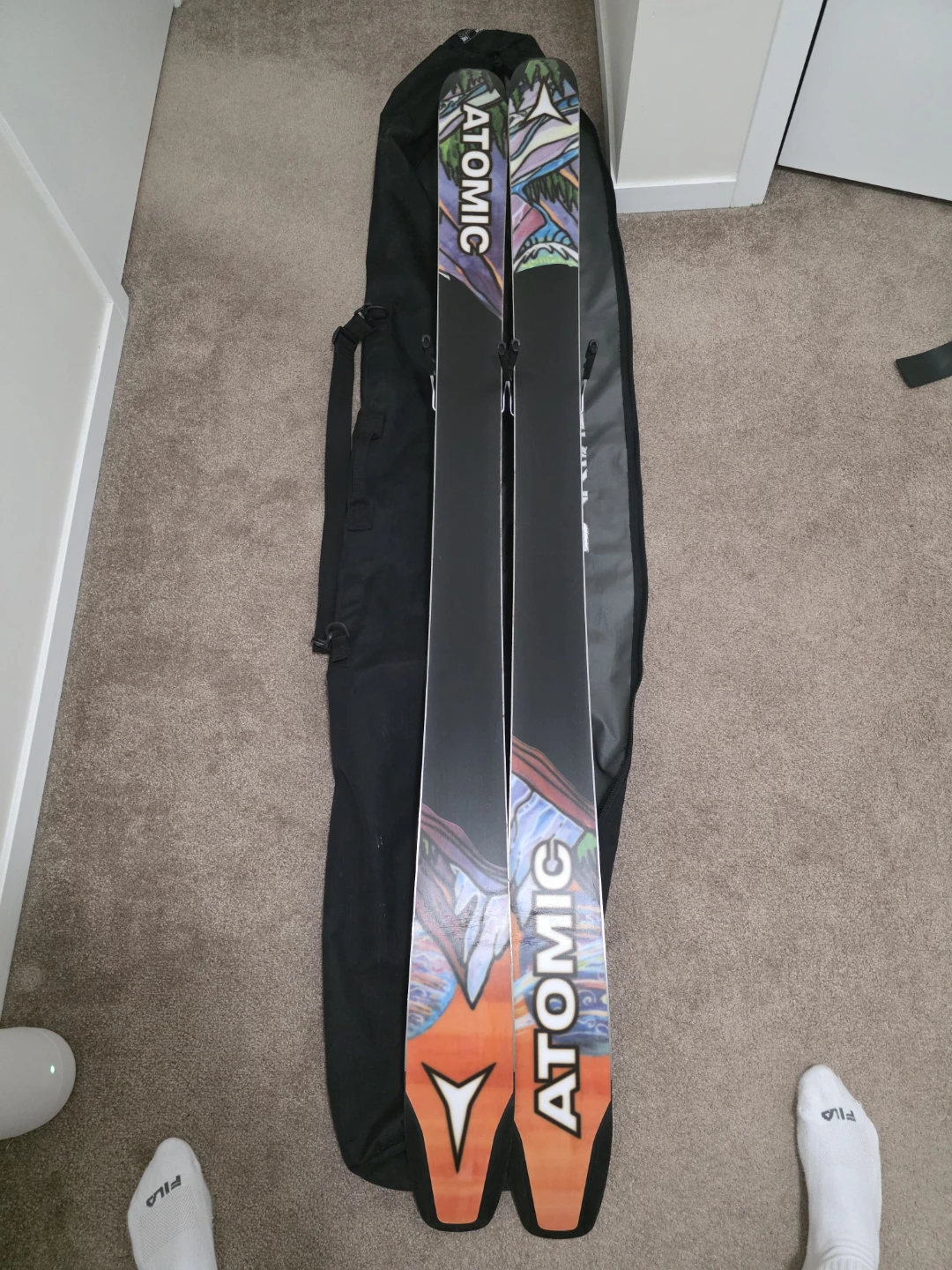 Atomic Bent 100 Skis with Bindings - photo 3