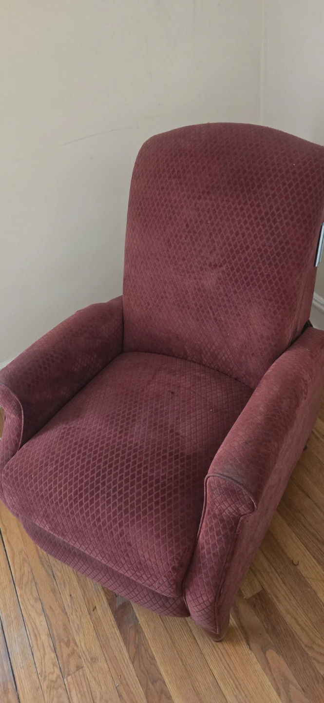 Burgundy Recliner Chair
