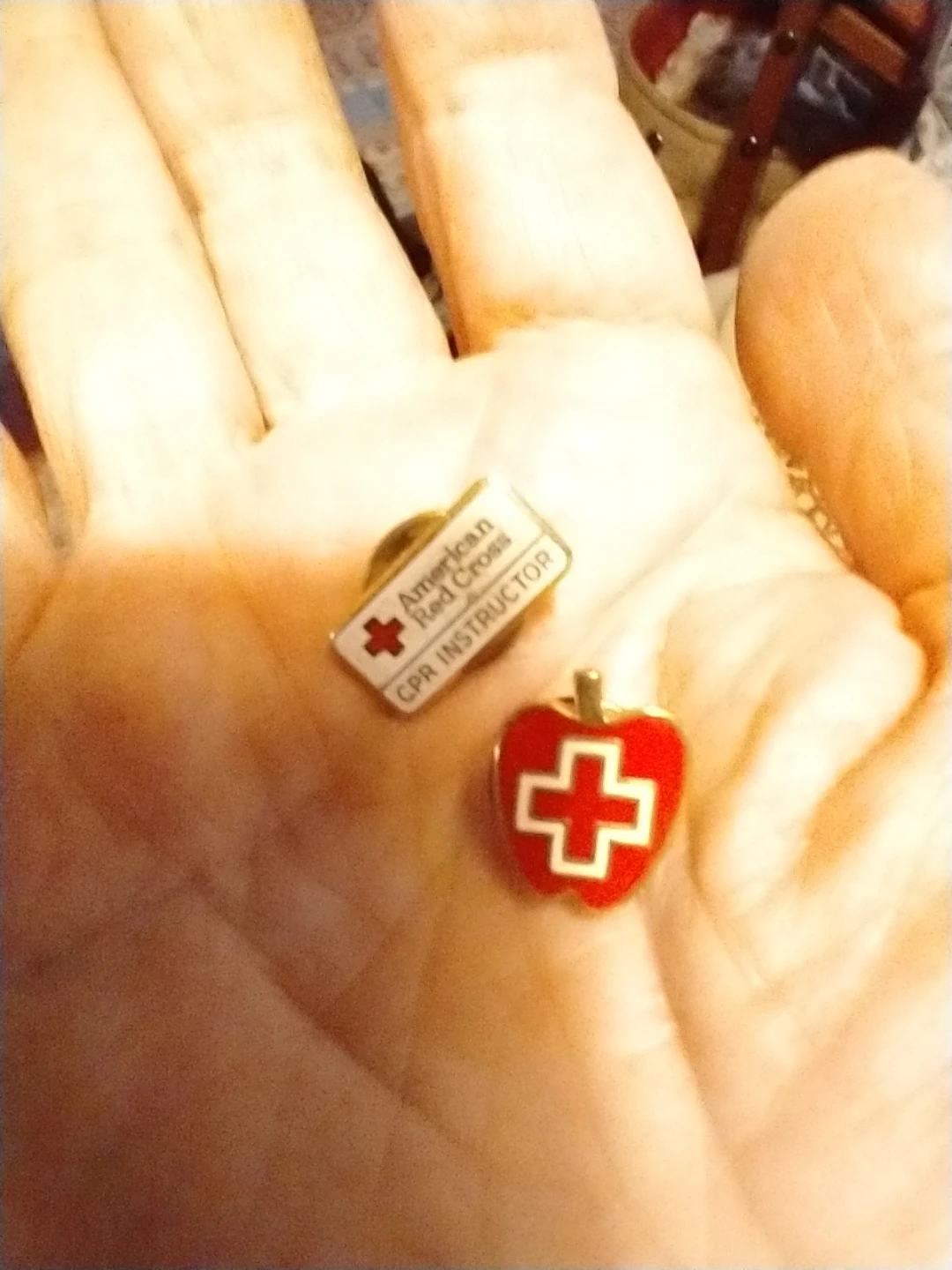 American Red Cross CPR Instructor Pins