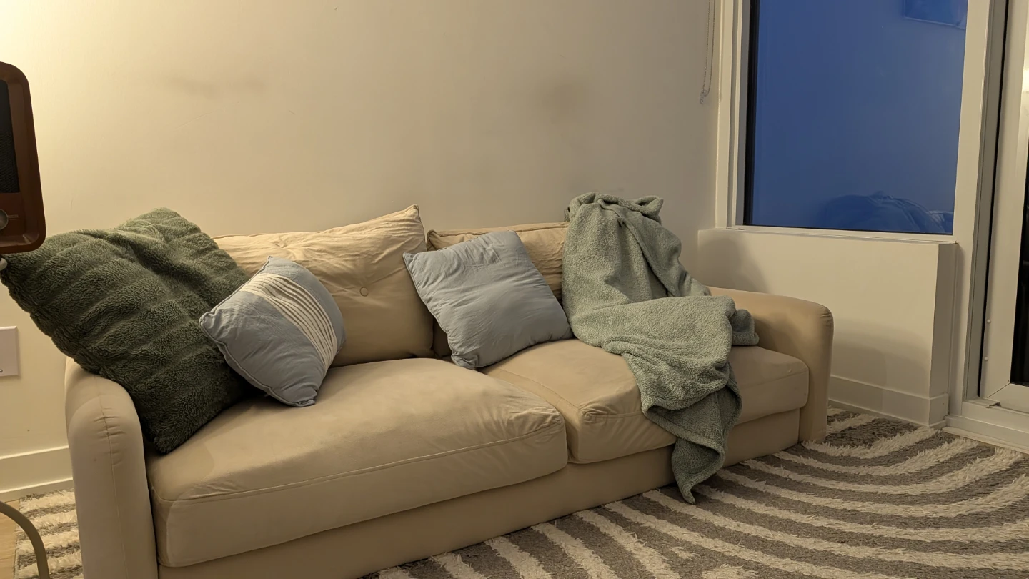 Cream Sofa FREE - photo 2