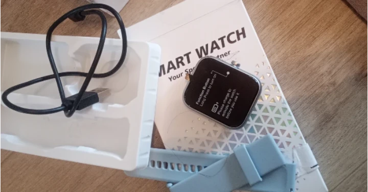 Smart Watch with light blue Strap - photo 3