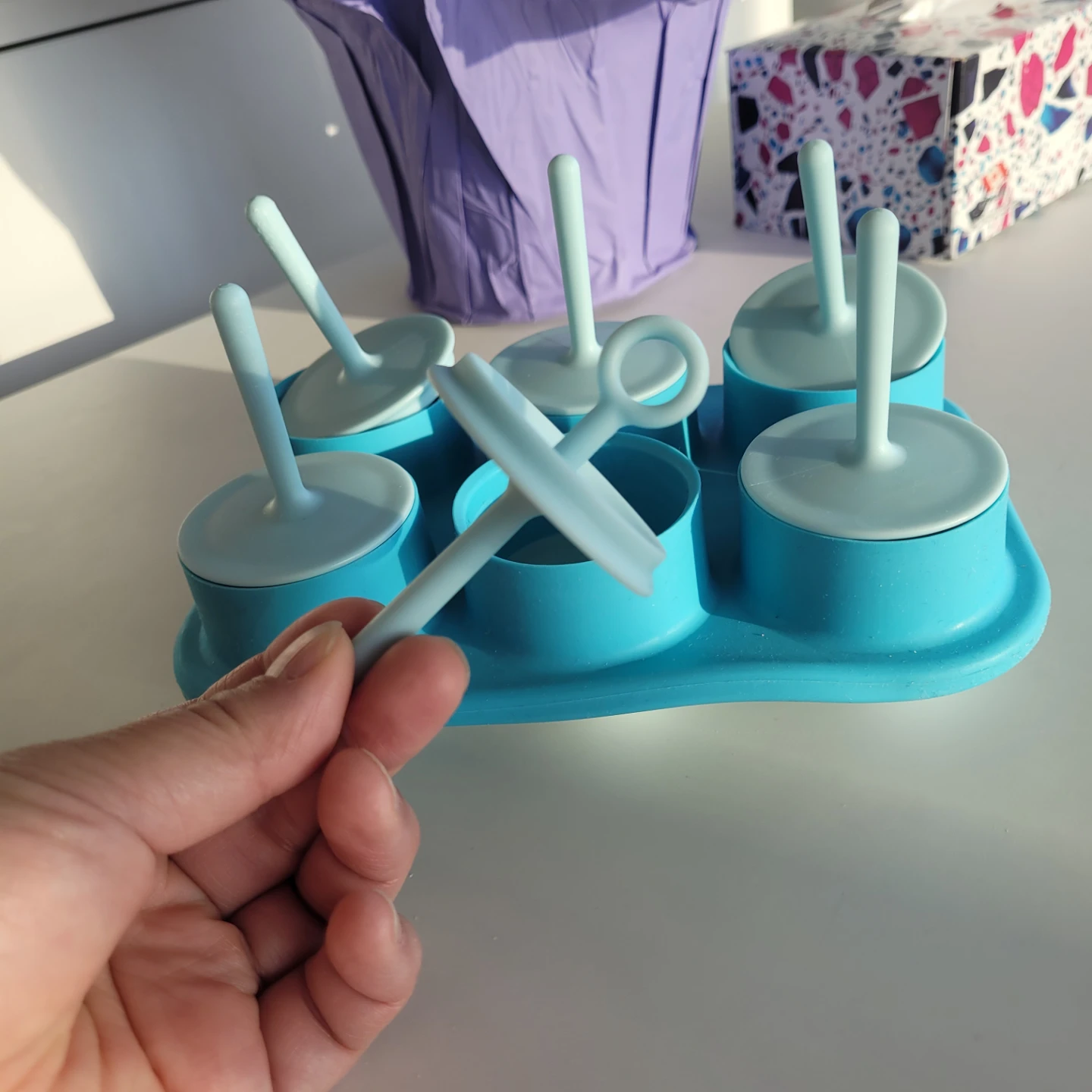 Blue Baby Popsicle Maker Set - photo 2